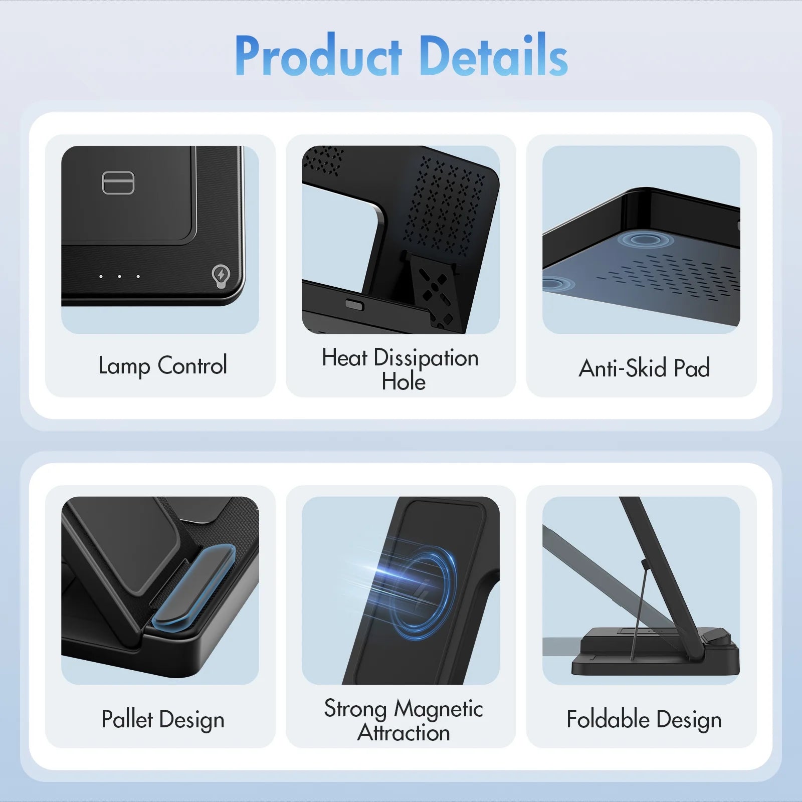 Charging Station, Wirelss Charger, Magnetic Fast Charging Station Compatible with Iphone 16 15 14 13 12 11 Pro Max XS XR, for Iwatch Series 9 8 7 6 5 4 3 2 SE, for Airpods 3 2 Pro