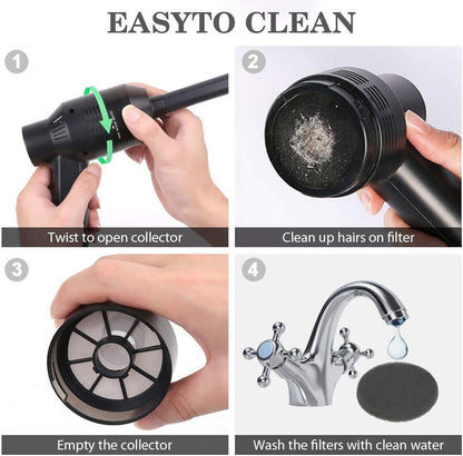 [Upgrade] Mini Vacuum Cordless Vacuum Keyboard Cleaner Mini Computer Vacuum Rechargeable Desk Vacuum for Cleaning Dust,Hair,Crumbs,Eraser Scrap,Laptop,Pet House，Sewing Machine